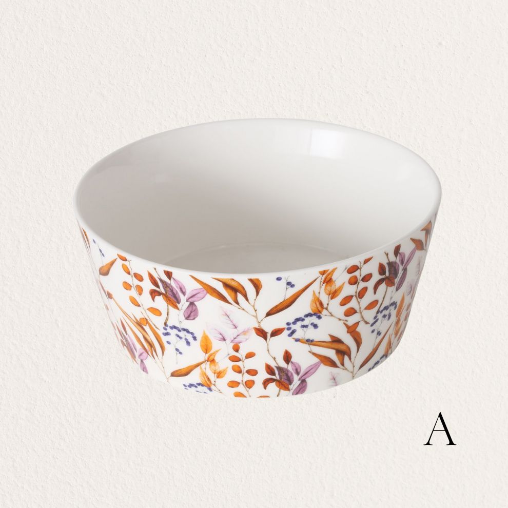 鄉村風造型瓷碗 (3)