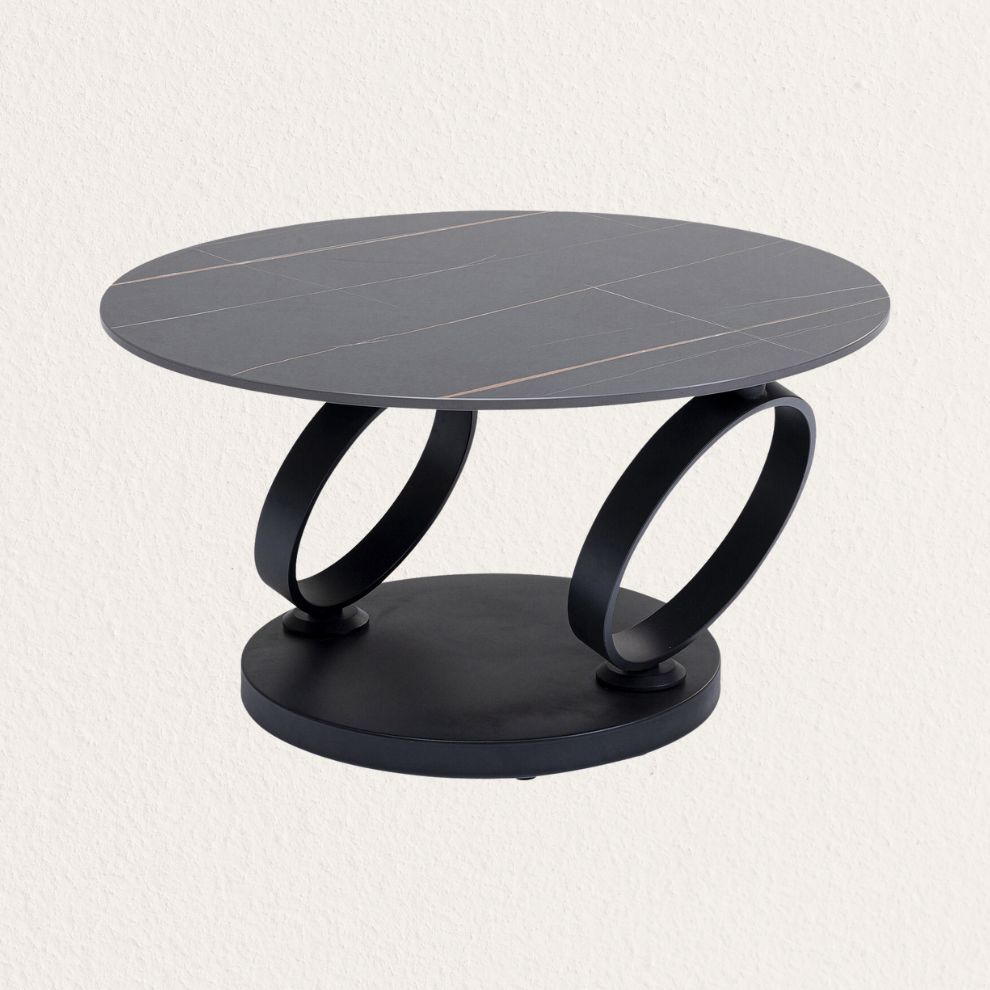 陶瓷旋轉收納茶几 (3)