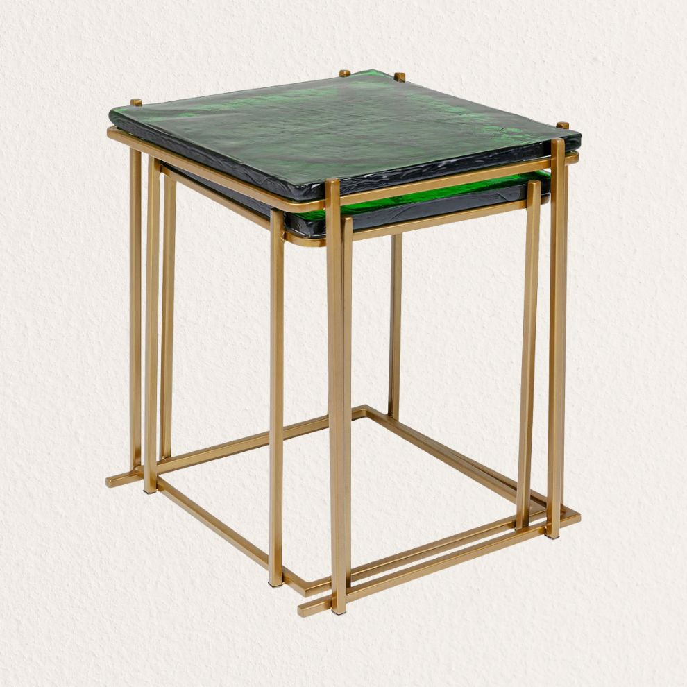 潟湖綠造型邊桌 (3)