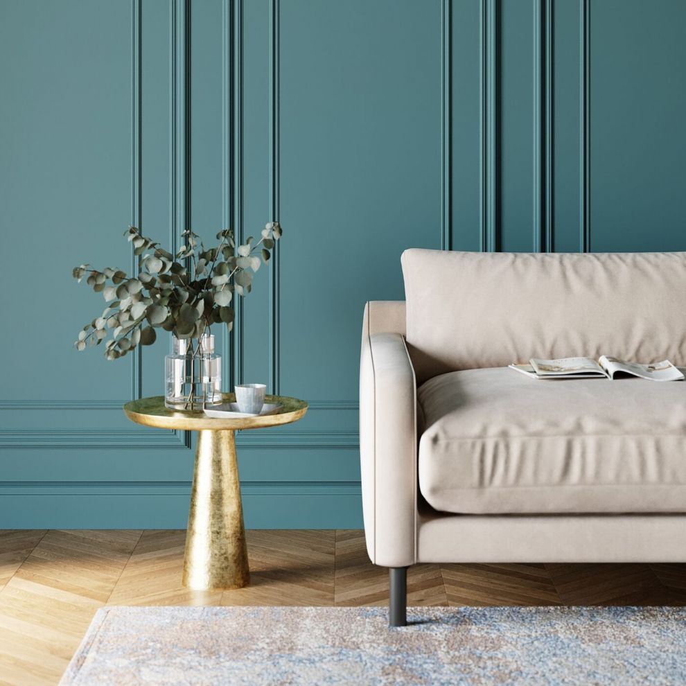 金色圓形邊桌 (2)