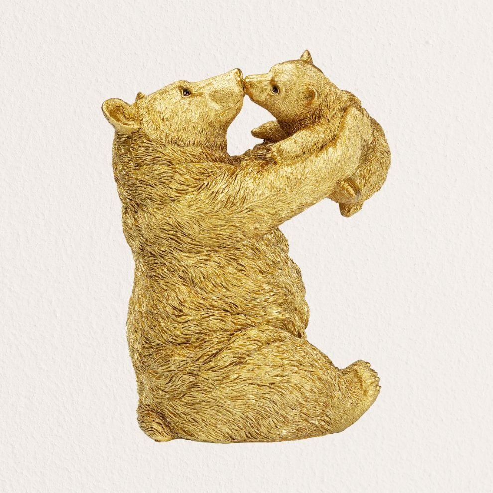 金色熊寶貝造型擺飾 (1)