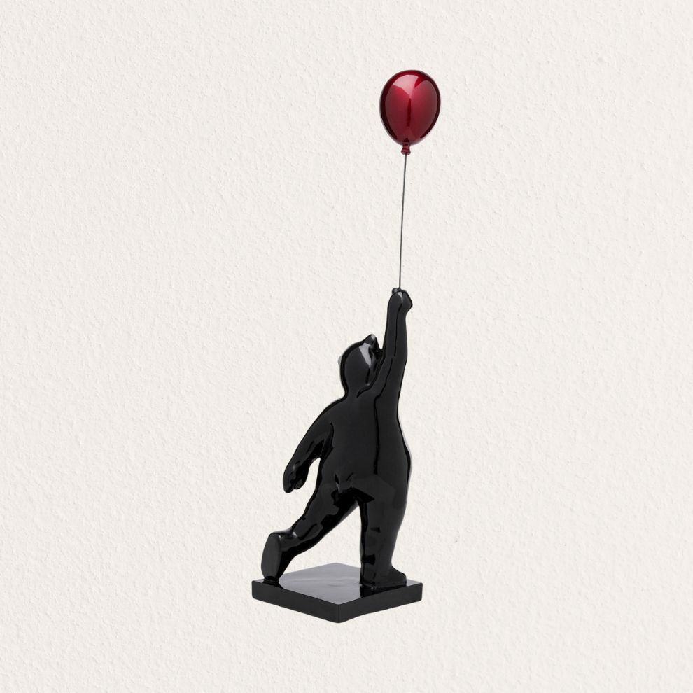 飄浮氣球熊造型擺飾 (3)