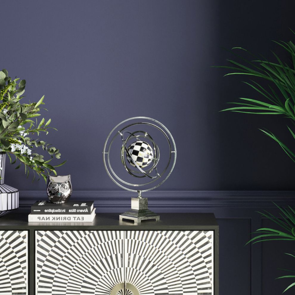 方格渾儀造型擺飾 (2)