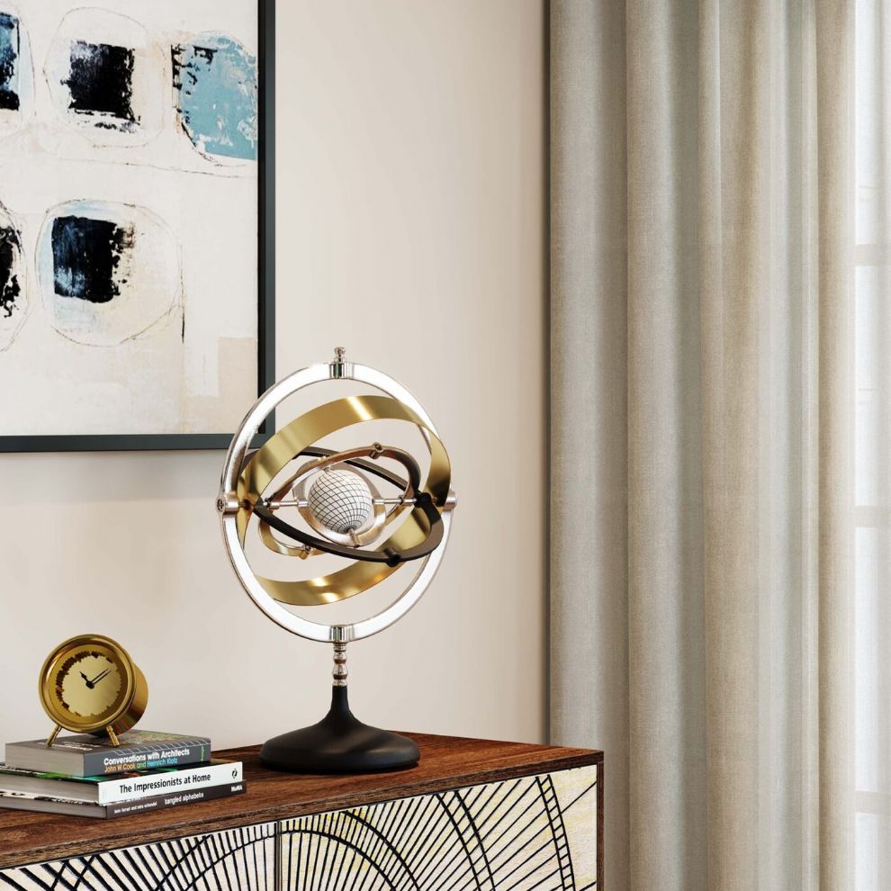 格線渾儀造型擺飾 (2)