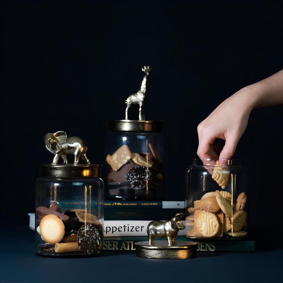 金河馬造型玻璃罐 (4)