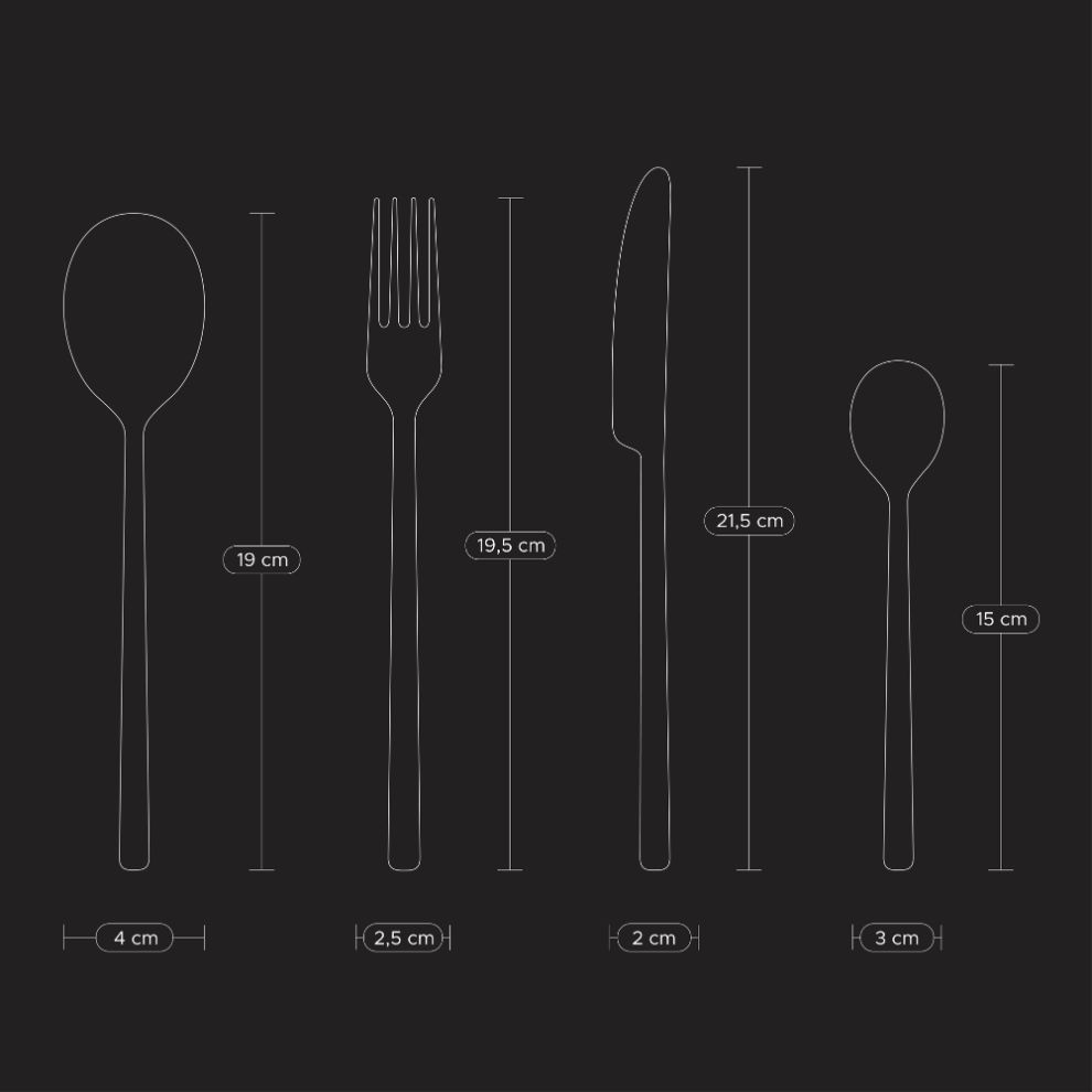 不鏽鋼餐具套組 (4)