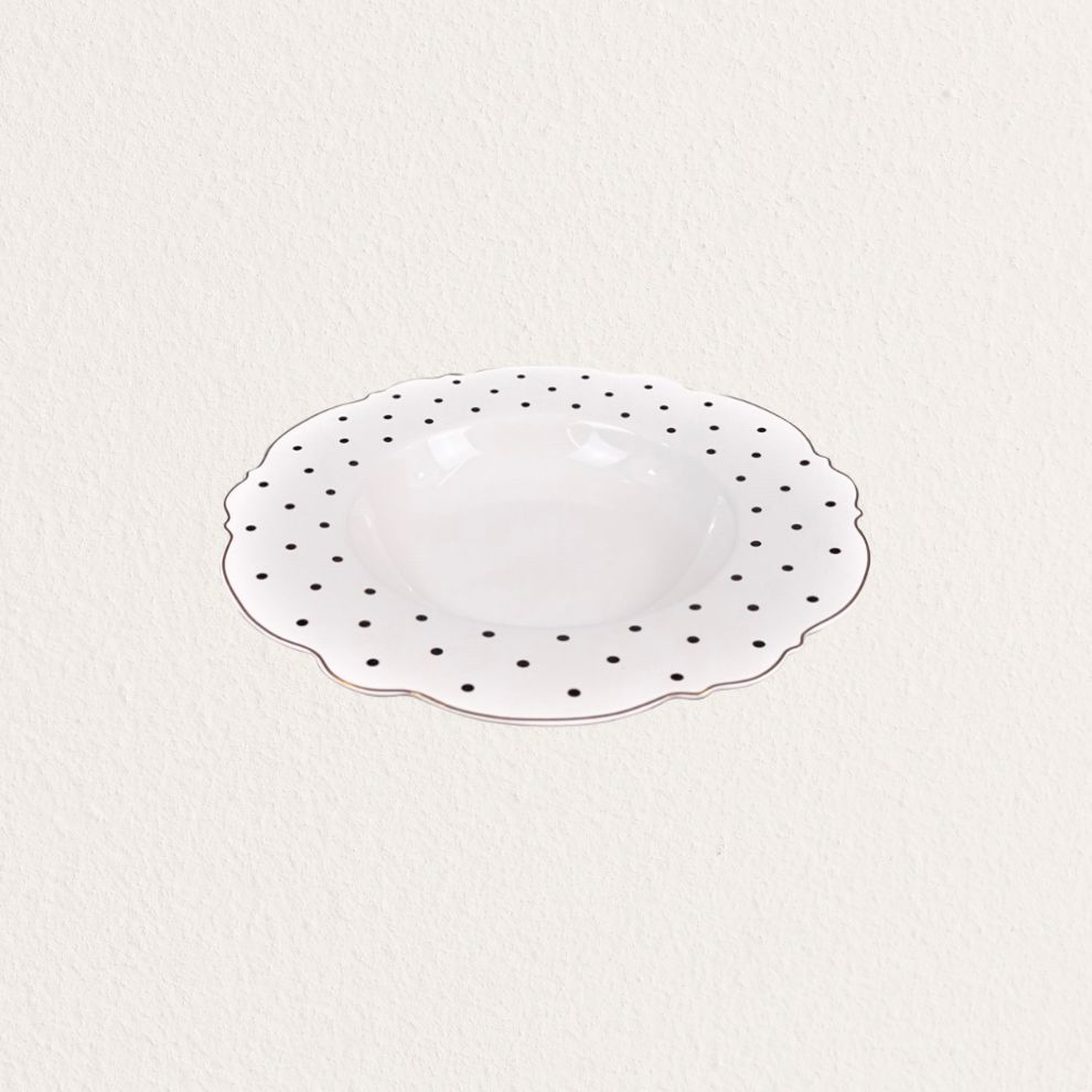 小圓點湯盤